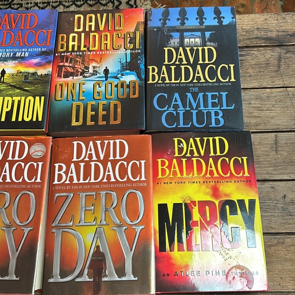 3 Hardcover David Baldacci Books - Picture 3 of 3